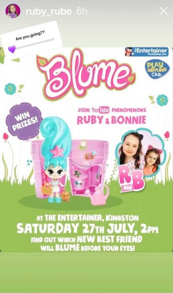 Blume Dolls at The Entertainer